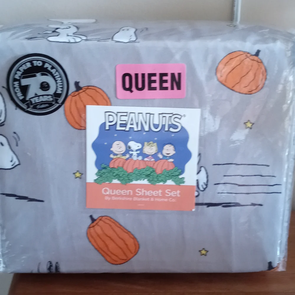 Halloween snoopy sheets Berkshire